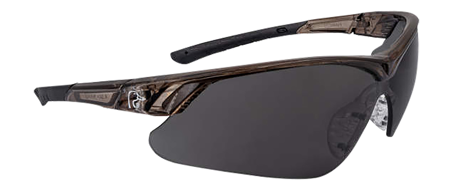 Radians DUHF13020C Ducks Unlimited half-frame shooting glasses with smoke gray lens