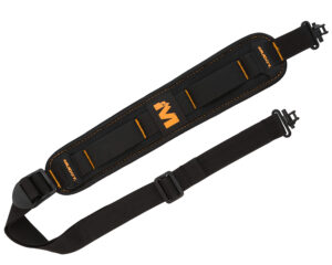 Muddy Overlander Flexible Comfort Sling black neoprene adjustable padded with quick-detach swivels