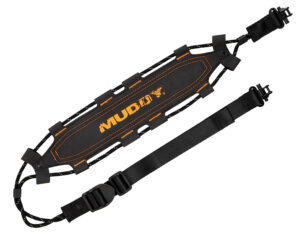 Muddy Treklite Ultra-Lite black adjustable nylon rifle sling with quick-detach swivels