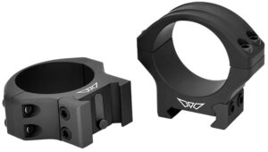 Warne 8550M HyperLite 1 inch medium MSR mount in black matte