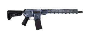 Shark Coast Tactical Arctic White AR-15 style rifle 5.56 NATO 16-inch M-LOK white pearl with blue tint