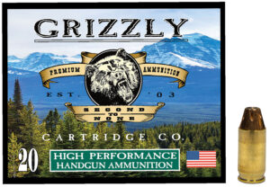Grizzly Ammo GC380A2 .380 ACP 90 gr Jacketed Hollow Point 20 per box product image