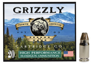 Grizzly Ammo GC357S2 357Sig 90gr Jacketed Hollow Point 20 Per Box/10 Case