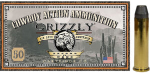 Grizzly Ammo GC357M8 .357 Magnum 158 gr Round Nose Flat Point - 50 per box