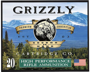 Grizzly Ammo GC357M20 .357 Magnum 210 gr FMJ Flat Point 20-round box