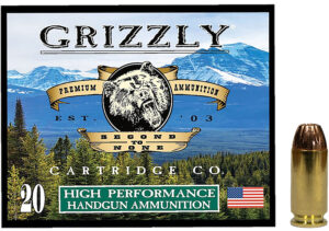 Grizzly Ammo GC4SW1 .40 S&W 200 gr Jacketed Hollow Point 20-count box