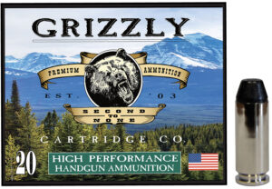 Grizzly Ammo GC10M10 10mm 220 gr Full Metal Jacket Flat Point 20-round box