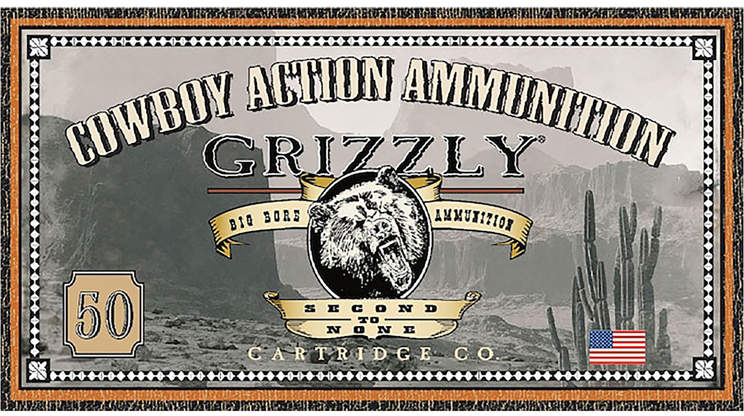 Grizzly Ammo GC4440 .44-40 Win 200gr Round Nose Flat Point 50 rounds box