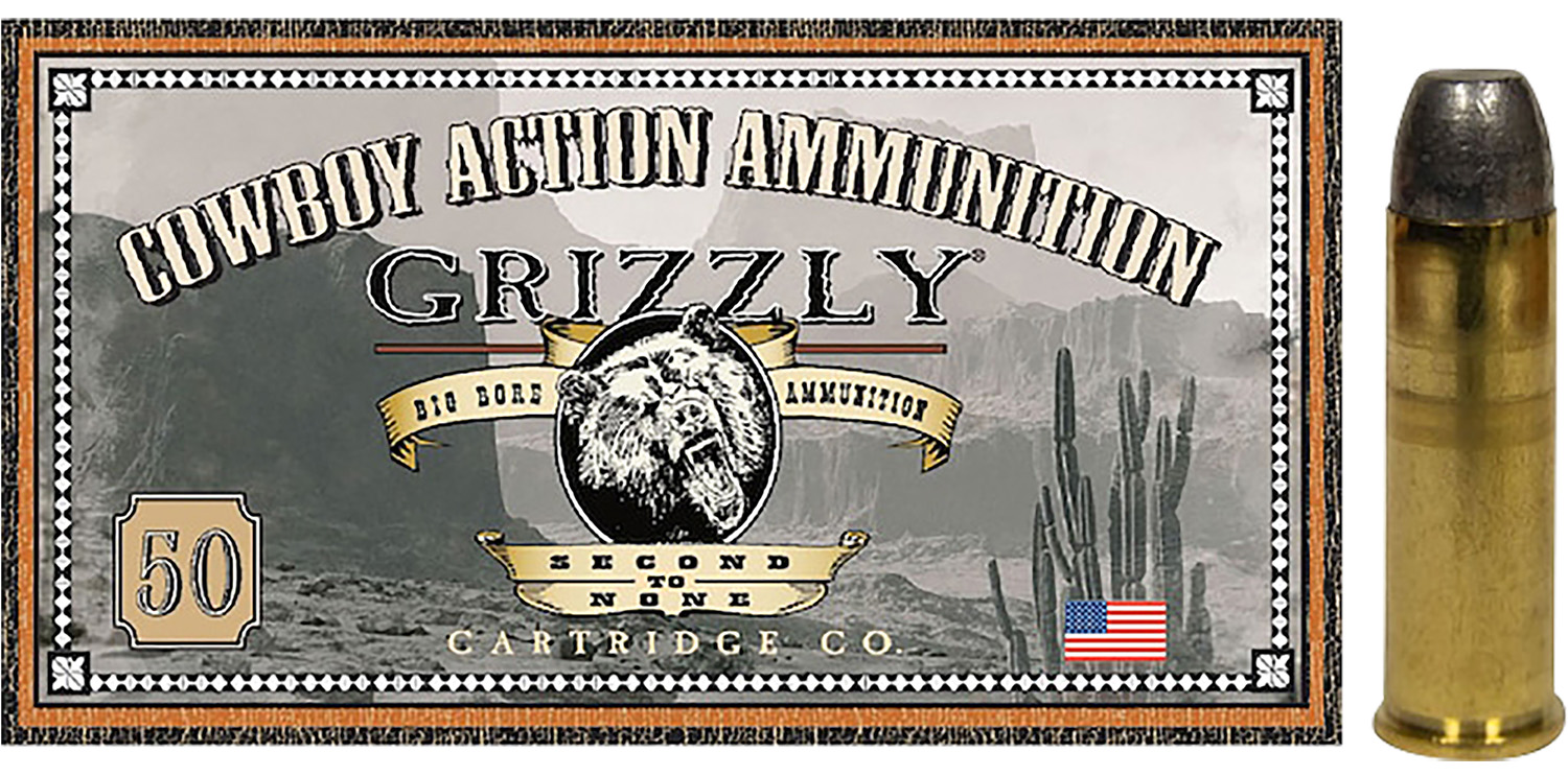 Grizzly Ammo .44 S&W Special 200 gr Round Nose Flat Point box of 50 rounds
