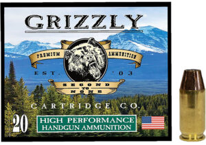 Grizzly Ammo GC45A2 .45 ACP 230gr Jacketed Hollow Point 20-round box