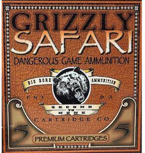 Grizzly Ammo GC458WM5 458 Winchester Magnum 500gr Solid Brass ammunition box