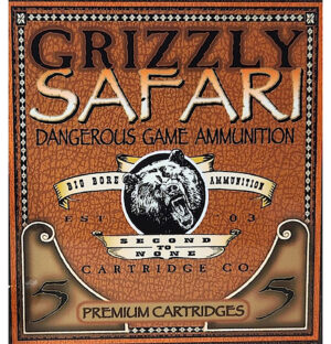 Grizzly Ammo 458 Lott 500 gr solid brass rifle ammunition 5 per box