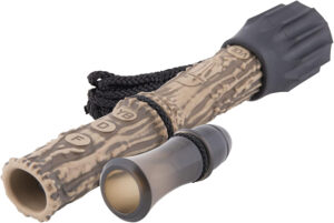 Flextone Buck Rage Plus deer mouth call in antler color with tone bulb and snort-wheeze chamber