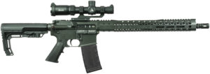 Black Rain Ordnance BROROTROPT02 rifle with Alpen 1-4x24mm scope, .223 Rem/5.56 NATO, 16-inch barrel