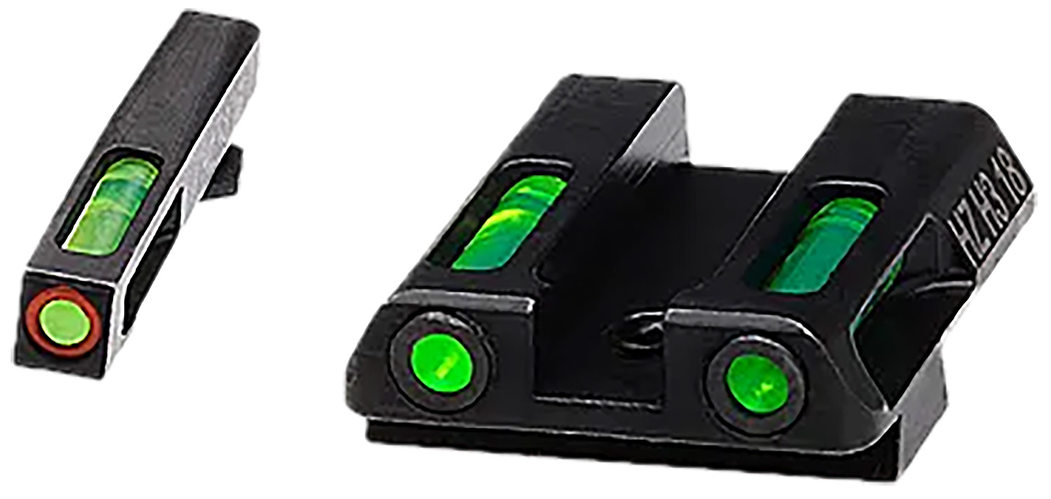 Hi-Viz LiteWave H3 Tritium/Fiber-Optic Sights for Glock 42/43/43X