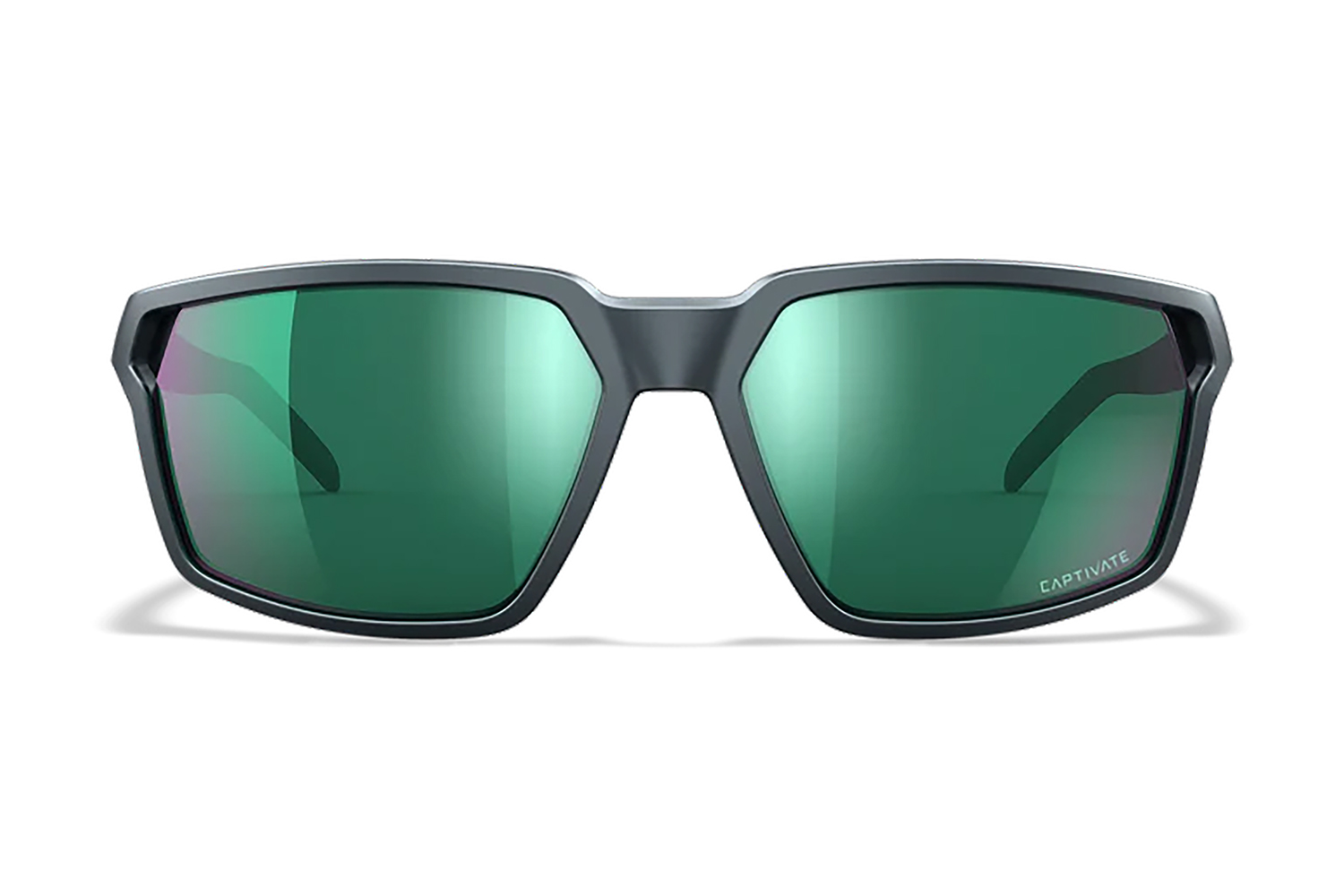 Wiley X Sierra AC6SRA07 M/L Green Mirror - Matte Graphite