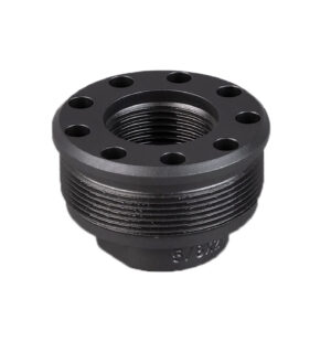 SilencerCo Alpha Direct Thread Mount M18x1 Matte Black