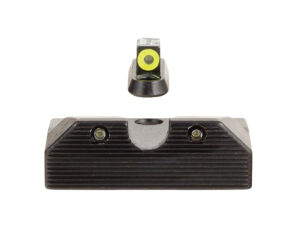 Trijicon HD XR night sight set 601080 green tritium yellow outline front green tritium rear black frame