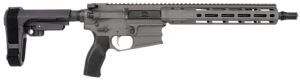 Cobalt Kinetics Pro Light 11.50-inch .223/5.56 rifle with CK green Picatinny rail and SB Tactical SBA3 brace