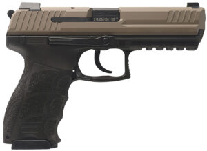 Heckler & Koch P30L V3 9mm pistol Flat Dark Earth side view
