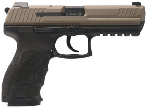 Heckler & Koch P30L V3 9mm pistol Flat Dark Earth side view