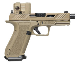 Shadow Systems XR920 SS-3022-AM 9mm pistol in Flat Dark Earth with Aimpoint Acro red dot