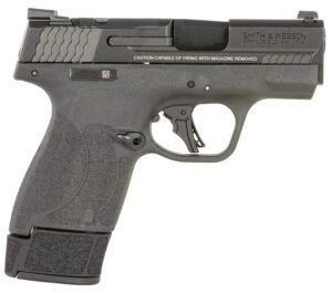 Smith & Wesson M&P9 Shield 9mm 3.10-inch Optic Ready Serrated Slide Black Frame