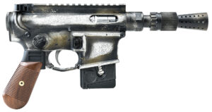 BATTLE ARMS DEVELOPMENT BAD-SOLO-BLASTER .22 LR pistol, 5.38" barrel, wood grips, optic-ready slide