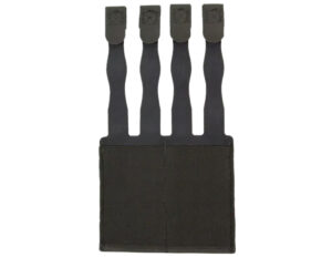 Blue Force Gear Ten-Speed Double M4 Mag Pouch in black, holds two M4 magazines