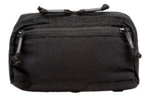 Blue Force Gear HWUPZ06BK black elastic pouch showing two compartments
