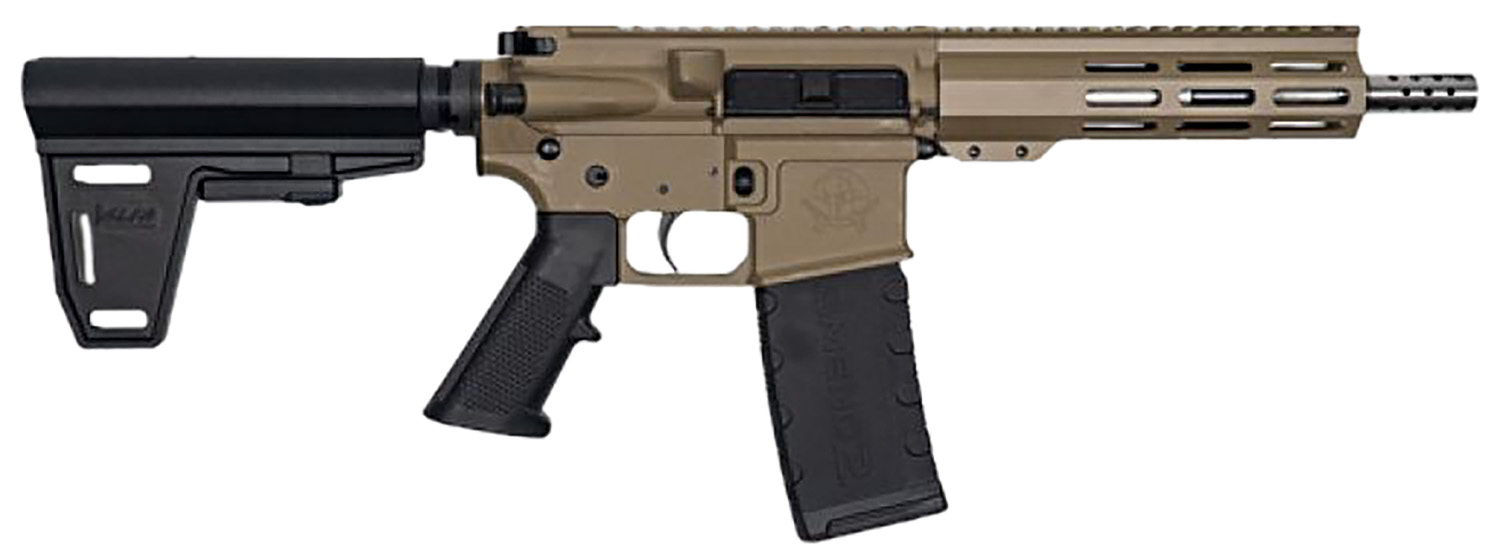 Great Lakes GL15223SSPB 223 Wylde Pistol FDE 7.5in