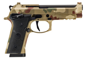 Beretta 92XI Frog Skin Camo 9mm pistol with 4.7 inch barrel