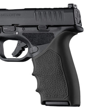 Hogue 18320 Grip Sleeve Handall Beavertail Black Rubber