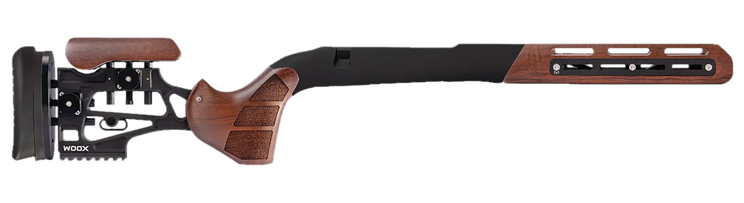Woox Furiosa chassis walnut and aluminum for Remington 700 M5, 31 inch OAL