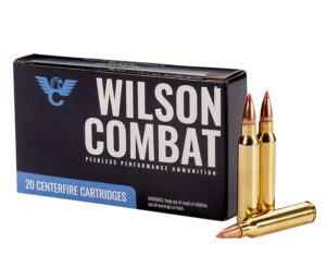 Wilson Combat V-MAX .223 Rem 60 gr Hornady V-MAX ammunition box, 20 rounds