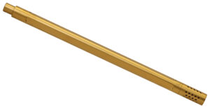 True Precision TP/22 16 inch gold Titanium Nitride fluted compensated barrel for Ruger 10/22
