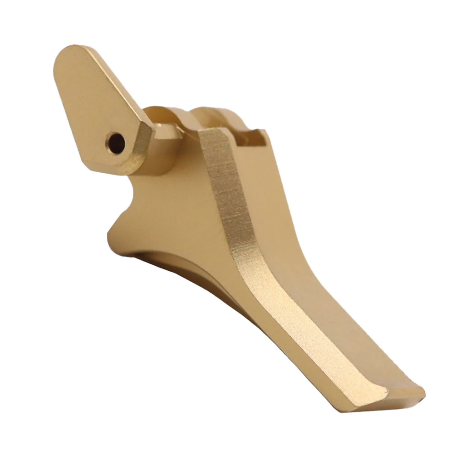 True Precision TP-365 gold Titanium Nitride flat trigger for Sig P365 and P365XL
