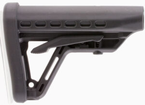 Archangel AA125 low-profile black polymer AR-15 6-position buttstock