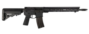 Franklin Armory OPS-16 Binary 5.56 NATO 16-inch rifle left profile, black