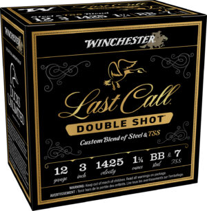 Winchester Last Call Double Shot 12ga 3in 1-1-4oz BB & #7 TSS 25rd box