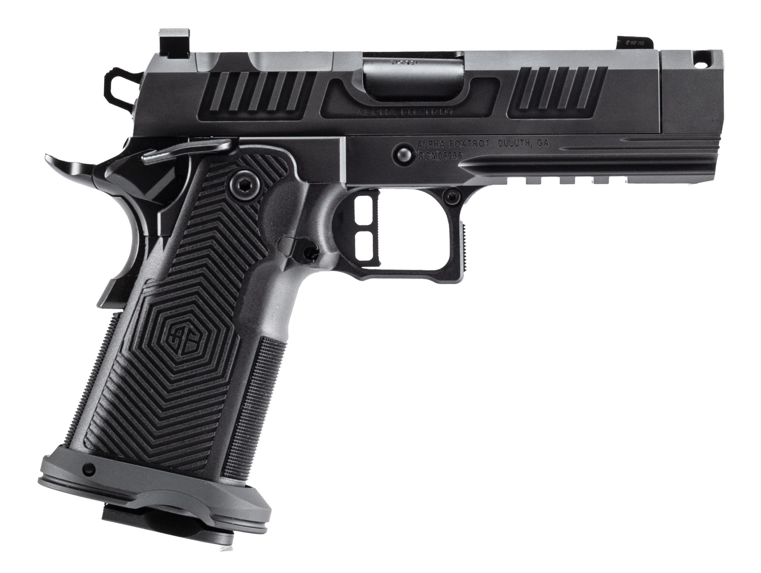 Alpha Foxtrot AF1911 Romulus 9mm 3.50″ Comp Threaded