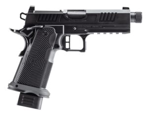 ALPHA FOXTROT AF1911 Romulus 9mm 4.25in black DLC pistol with threaded bull barrel