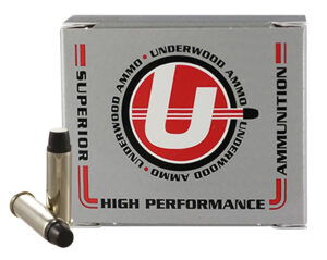Underwood Ammo 38 Special +P 158gr hard cast Keith rounds and box