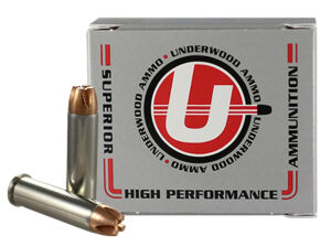 Underwood Xtreme Penetrator .357 Magnum 140gr copper solid ammunition box and rounds