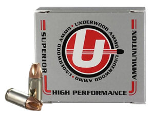 Underwood Xtreme Defender 9mm Luger monolithic copper solid ammunition 20rd box
