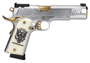 EAA Girsan MC1911 USA 250YR 45A semi-automatic handgun with 8-round magazine
