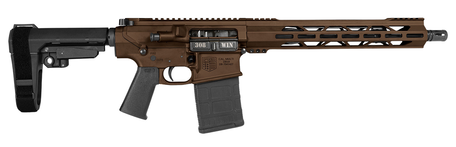 Diamondback DB10 Carbon Pistol .308 Win 13.5in SBA3