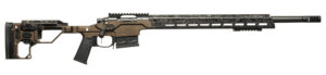 Christensen Arms MPR 25 Creedmoor rifle in desert brown with 24 in carbon-wrapped barrel