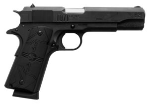Tisas 1911 B2 Stealth .45 ACP 5" barrel engraved black Cerakote