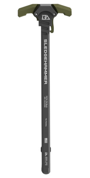 Breek Arms Sledgehammer ambidextrous charging handle OD Green for AR-10 LR-308